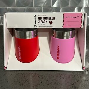Stanley go tumbler 2 pack brand new valentine target edition